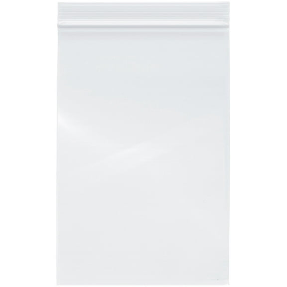 Plymor 6" x 9" (Pack of 500), 6 Mil Industrial Duty Zipper Reclosable Plastic Bags