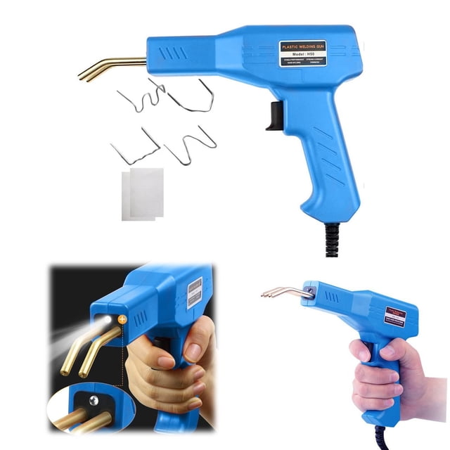 WRXMIJNHGSA Aluminum Welding Wire Under $20 Plastic 400 Hot Stapler Welding Plastic Welding Kit With Carry Case 4Types Plastic DIY Tools