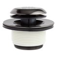 thumbnail image 2 of Signature Hardware 948039 Alcove Tub Pop-Up Drain & Overflow Cover - Nickel, 2 of 7