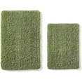 thumbnail image 3 of Yafa Home Fashion Soft Microfiber Bath Rug, 1.18" Pile Height, Non-Slip TPR Backing (2 Count), 3 of 6