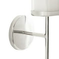 thumbnail image 6 of Kate and Laurel Blaise Transitional Metal Wall Sconce, 5 x 6 x 14, Silver, Modern Round Candle Holder with Removable Glass Cylinder for Flameless Candles, 6 of 9