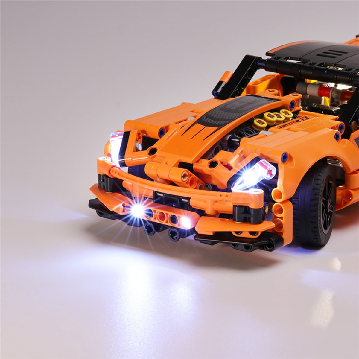 Bau Konstruktionsspielzeug Sets For Lego Technic Led Light For Chevrolet Corvette Zr1 42093 Building Kit Karrizoind