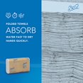 thumbnail image 4 of Multi-Fold Paper Towels, 9 2/5 X 9 1/5, White, 250 Sheets/pack, 4 of 11