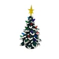 thumbnail image 2 of Fiudx Árbol de Navidad de Resina, Decoración Festiva Iluminada, Diseño Vintage Verde, Luces Preinstaladas, Temporizador Inalámbrico, Ideal para Decorar Tu Hogar, 18 X 12 Cm., 2 of 6
