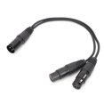 thumbnail image 1 of Internal Strain Relief XLR Cable, Y Adapter Cable, Flexibility Audio Player For Home School Musical Instrument, 1 of 8