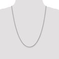 thumbnail image 2 of 14k White Gold 24 Inch 2.2mm Forzantine Cable Chain Necklace Pendant Charm, 2 of 9