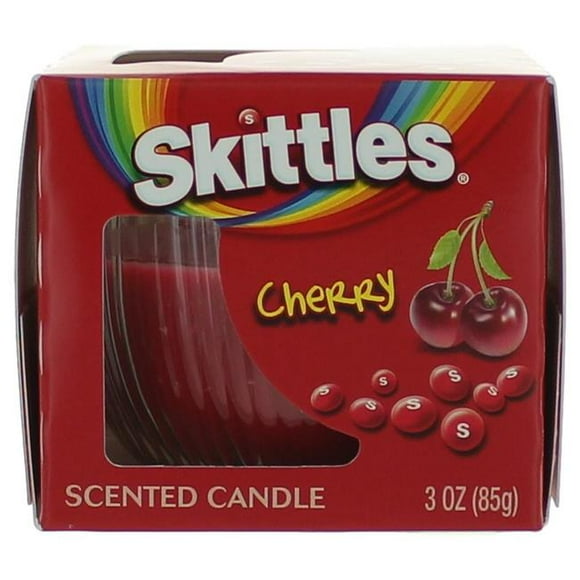 Skittles cskitc381 3 oz Scented Candle Jar for Cherry