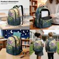 thumbnail image 3 of DISNIMO 3PCS Backpack Set with Lunch Box and Pencil Case, Jumping Spider Printed Girls Schoolbag for Preschool Primary Junior High, Large Lightweight Student Backpack Travel Daypack, 3 of 7
