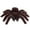 1pc, variant on Halloween Realistic Hairy Fake Spiders, 3.7x4.5 inch Spiders Scary Joke Prank Toy for Halloween Decoration, Funny Halloween Fake Spiders Decoration (Dark Brown 1pc)