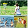thumbnail image 6 of Flying Disc 10.8 Inch 175 Gram, Sport Disk Training Disk for Backyard Lawn Beach, Orange, 2 Pack, 6 of 6