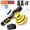 2 * 12v battery with multiple accessories, variant on DGB Cordless Car Polisher, Orbital Polishing Machine, Battery Powered Buffer Sander for Auto Detailing and Car Care