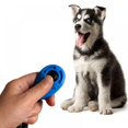 thumbnail image 2 of Dog Training Clicker with Wrist Strap - Pet Training Clicker Set  Pet Ellipse Clicker Training Tool for Dogs, 2 of 6