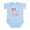 Sky Blue, variant on CafePress - Bulldog Logo LT Red Infant Bodysuit - Baby Light Bodysuit, Size Newborn - 24 Months