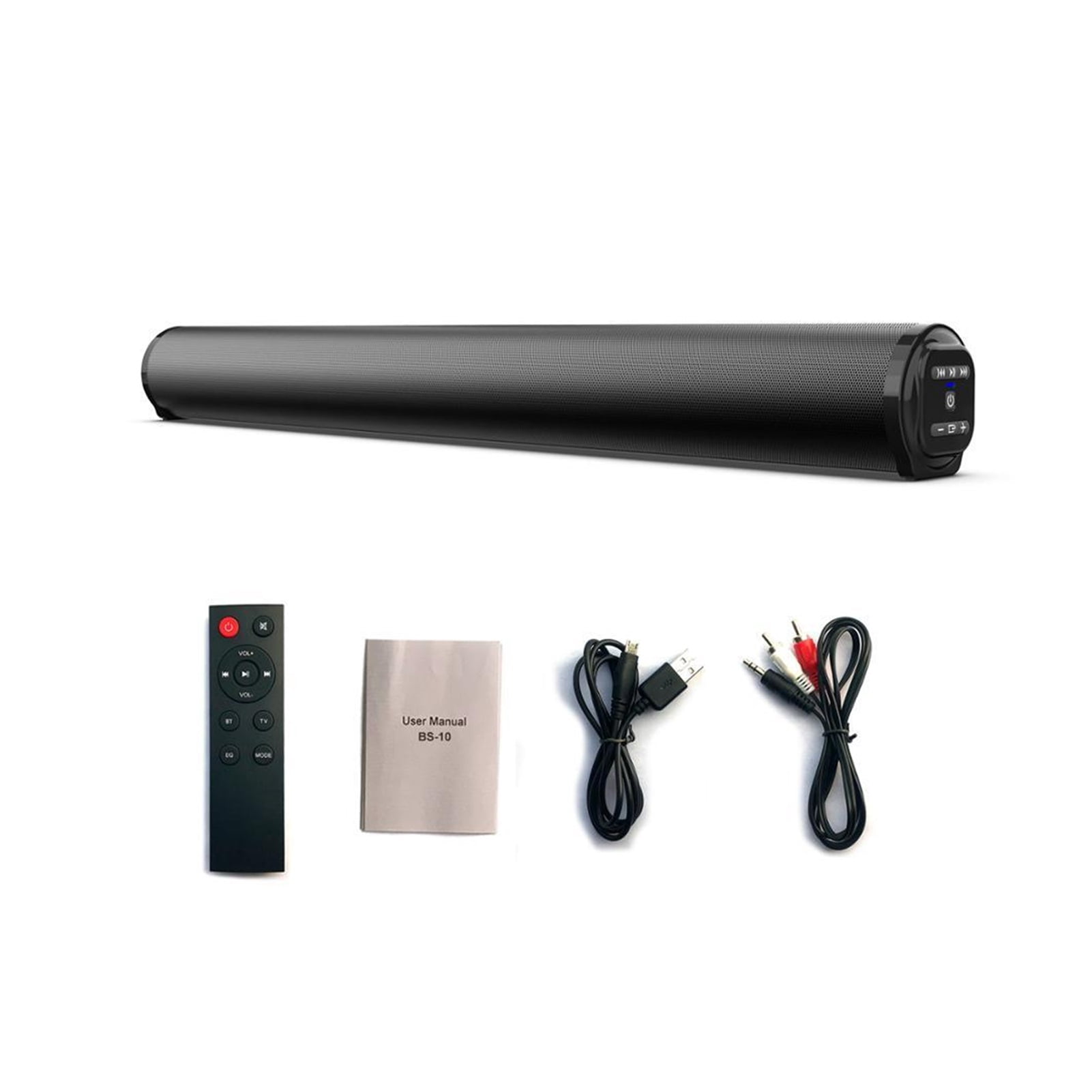 Portable Wireless Column Soundbar Bluetooth Speaker Powerful 3D Music Sound Bar Home Theater Aux 3.5mm For TV PC ,High Sound