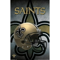 NFL New Orleans Saints - Helmet 16 Wall Poster, 14.725" x 22.375"
