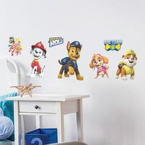 Paw Patrol Puppies Wall Decals - Chase Marshall Rubble Skye Vinyl Wall Sticker Bedroom Decorations - Paw Patrol Room Decor Peel and Stick
