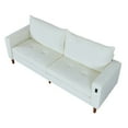 thumbnail image 2 of Gewnee Loveseat Sofa, 82.6"Mid Century Modern Couches for Living Room, Small Couches for Small Spaces Love Seat Sofa Couches with Wooden Legs, Bedroom Small Couch, 2 of 10