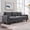 Grey-Linen, variant on VanAcc 74.8" 3 Seater Sofa with 22" Deep Seat, Beige Couch for Living Room, Full Metal Support, for Bedroom & Apartment, Beige Linen