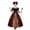 Deep Red, variant on Cosplay Costume Adult Elegant Heart Queen Gown Deluxe Courtly Dress for Fantasy Role Play and Festive Carnival Celebration Night