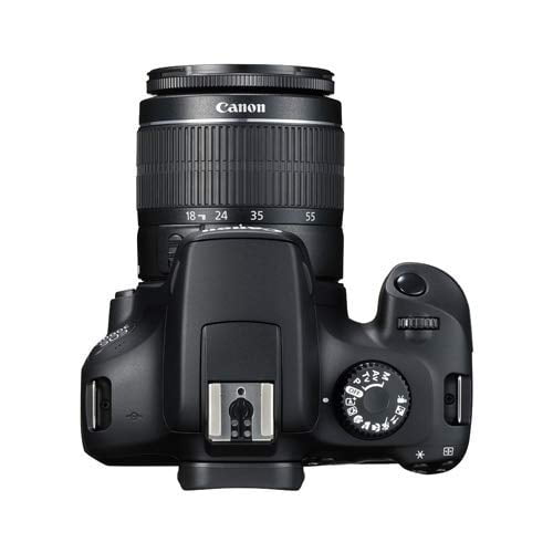 Canon EOS 4000D EF-S 18-55mm and EF 50mm f/1.8 STM Lens Bundle