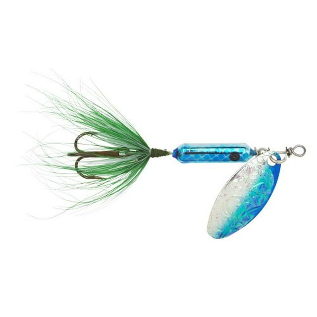 Yakima Bait Wordens 212-FBLU Queue de Coq à Roues Alignées, 2 3/4 Pouces, 1/4 oz