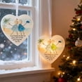 thumbnail image 2 of True Friends are Like Sea Glass, 2pc Heart-Shaped Sea Glass Friendship Decor, Timeless Friendship Heart Keepsake, Heart Acrylic Hanging Decorations, Birthday Gifts for Best Friend Women, 2 of 4