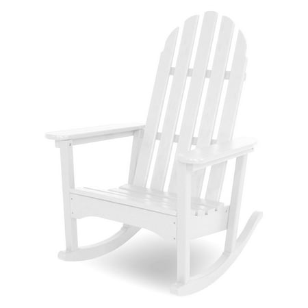 POLYWOOD® Classic Bimini Recycled Plastic Adirondack Rocking Chair