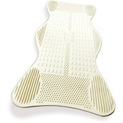 AquaSense Non-Slip Bathtub Mat with Invigorating Massage Zones, Large