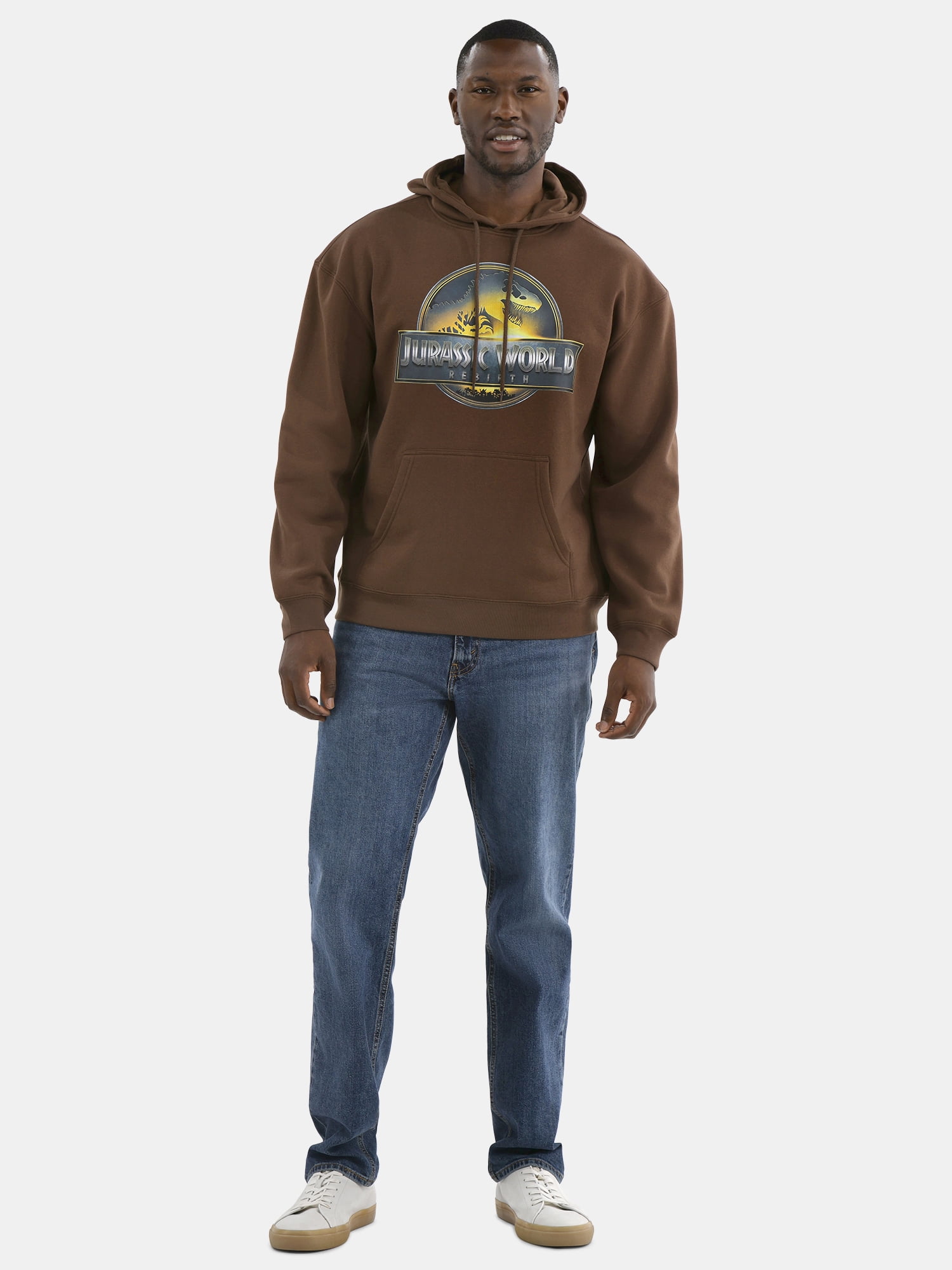 Jurassic Park Men's and Big Men's Jurassic World Rebirth Graphic Hoodie Sweatshirt, Sizes S-3XL