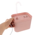 thumbnail image 2 of CRAFTHROU Pink Plastic Automatic Circulation Dog Water Fountain 1Pack, 2 of 6