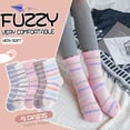 thumbnail image 2 of Calcetines Fuzzy EBMORE para mujer, esponjosos y acogedores para invierno, 2 of 7