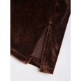 thumbnail image 5 of Women's Asymmetric Long Sleeve Ruched Top & Drawstring Wide Leg Pants Elegant 2 Piece Outfit Set, 5 of 8
