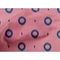 thumbnail image 4 of oneOone Cotton Poplin Pink Fabric Ikat Style Stripe Dress Material Fabric Print Fabric By The Yard 42 Inch Wide, 4 of 4