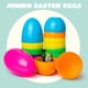 thumbnail image 2 of Huevos de Pascua de plástico JOYIN de 7 pulgadas, 12 piezas, colores surtidos, 2 of 8