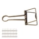 thumbnail image 4 of Abrazaderas huecas para carpetas, 30 clips para carpetas de alambre, clips pequeños para carpetas, clips huecos para carpetas, confiabilidad excepcional, 4 of 12