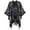 Style3 Black, variant on YooGuoGuo Women's Tassel Shawls Wraps Warm Winter Open Front Poncho Cape Oversized Cardigan Sweater Coat