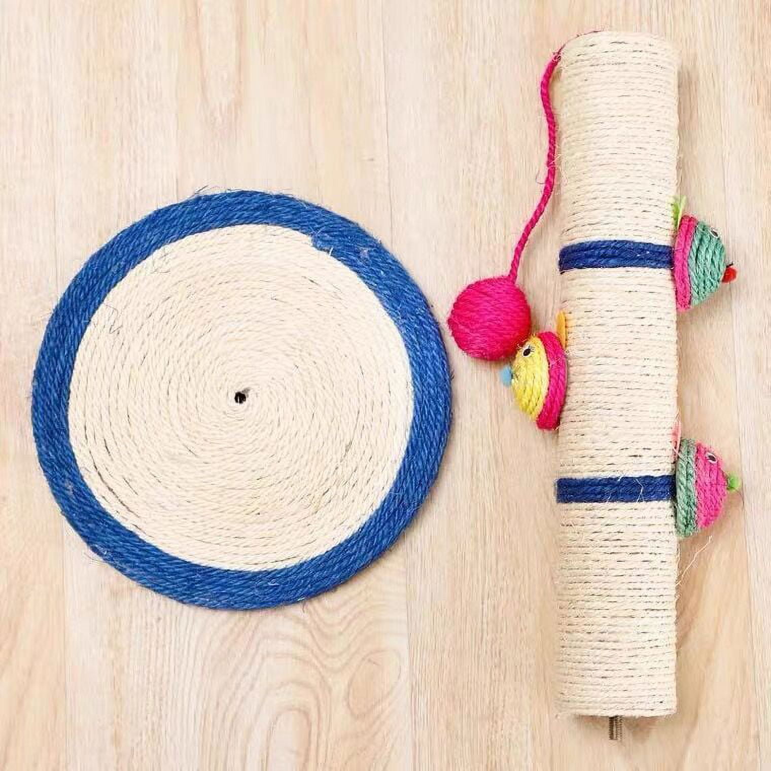 Cat scratching post, cat interactive toys Cat scratching post, plush linen