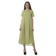 thumbnail image 1 of Moomaya Robes d'Été pour Femmes Imprimées Grande Taille en Coton Flex Robes pour Dames, 1 of 5