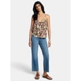 thumbnail image 2 of Madden NYC Women's Sleeveless Tiered Tank Top, Sizes XXS-XXL, 2 of 5
