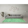 thumbnail image 3 of Ahgly Company Indoor Rectangle Persian Turquoise Blue Traditional Area Rugs, 2' x 3', 3 of 4