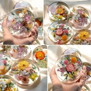 LETS RESIN Extra Deep Coaster Resin Molds Silicone, Large 6 Cavity Silicone Molds for Resin, Round Silicone Coaster Molds for Epoxy Resin, Cups Mats, Diy Craft