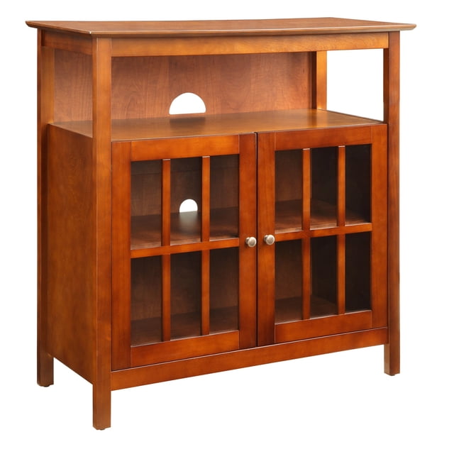 Convenience Concepts Designs2Go Meuble Télé Haut Big Sur, Fini Bois Cerisier
