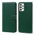 thumbnail image 2 of Dteck Wallet case for Samsung Galaxy A52 4G/5G,  PU Leather Wallet case with Handstrap Kickstand Card Slots Magnetic Shockproof Flip Case For Samsung Galaxy A52,Darkgreen, 2 of 8