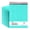Teal, variant on Baylue Aqua Teal Bubble Mailers 9.5x14.5, Poly Padded Envelopes #4, 100 Pack