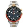 thumbnail image 1 of Timex 39 mm Waterbury Traditional GMT Stainless Steel Case Silver/Blue/Two-Tone One Size, 1 of 5