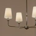thumbnail image 4 of Kichler Pallas 25" Wide 4-Light Nickel Traditional Chandelier, 4 of 9