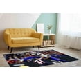 thumbnail image 3 of Printed Rugs, Motivational Rug, Boy Room Rug, Sport Rug, Printed Rug, Decorative Rugs, Machine Washable Rug, 3.9'x5.9' - 120x180 cm, 3 of 7