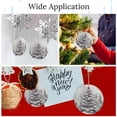 thumbnail image 3 of Ceramic Christmas Ornament Purple Christmas Tree Xmas Tree Ornaments Christmas Decorations Ornament Christmas Tree New Year Party Decorations Supplies, 3 of 8