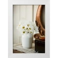 thumbnail image 3 of Philip Clayton-Thompson 13x18 White Modern Wood Framed Wall Art Titled - Daisy Bouquet II, 3 of 5