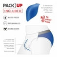 thumbnail image 6 of Pitauce Mens Quick Dry Swim Briefs Low Waist Bikini Swimsuit Color Block Drawstring Swim Shorts Beach Bathing Suit, 6 of 6